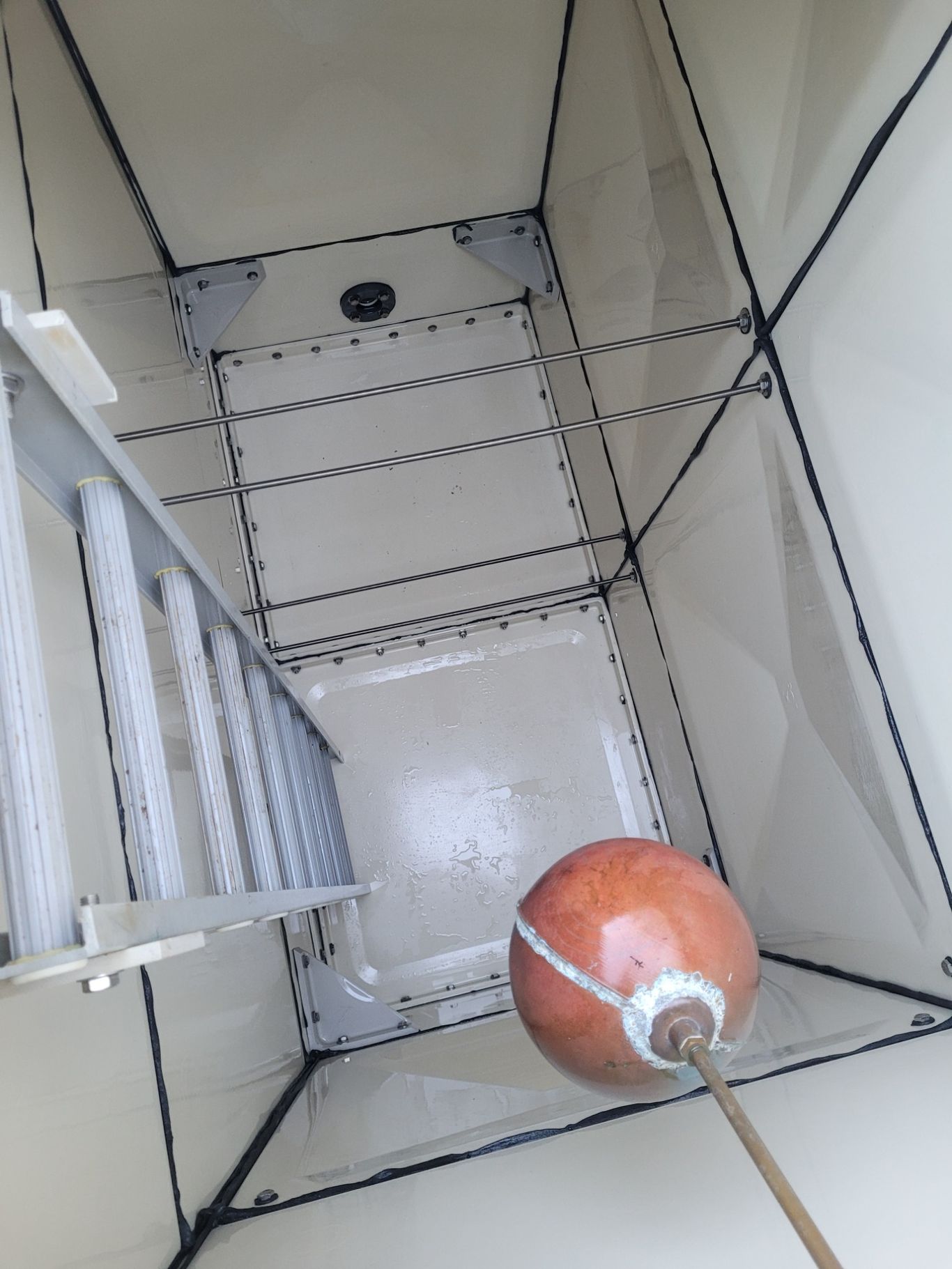 Cold water storage tank cleaning and disinfection by JN Environmental